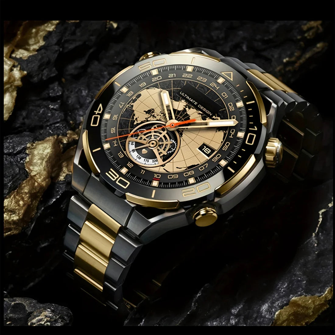 Montre intelligente ronde professionnelle pour hommes (GNF)