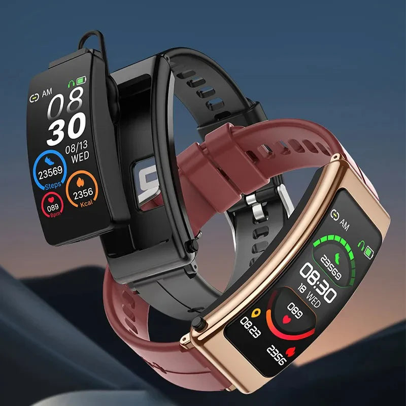 Montre intelligente avec écouteur Bluetooth 2 en 1 (GNF)