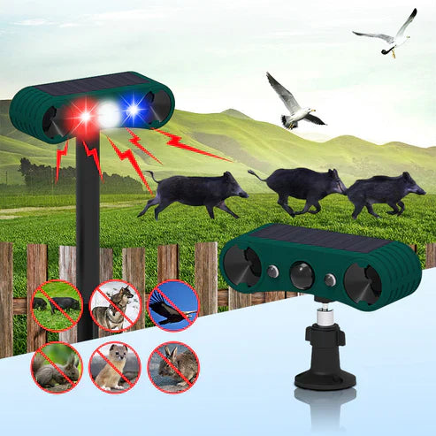 Alarme solaire à détecteur de mouvement pour intérieur et extérieur (GNF)