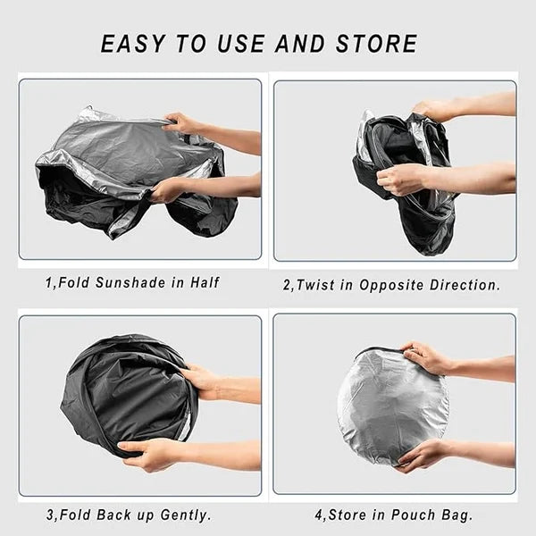 Couverture de pare-soleil de pare-brise de voiture