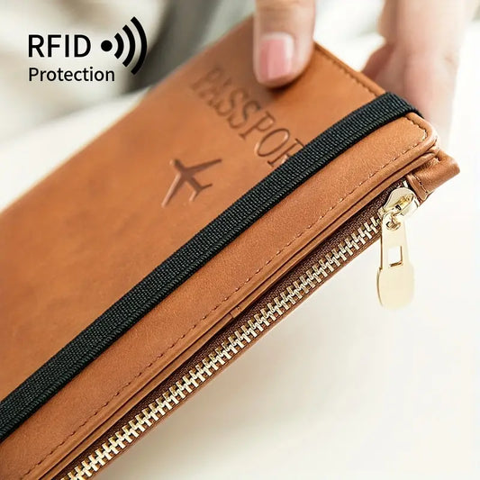 Porte-passeport Portefeuille de voyage Blocage Rfid (Congo)