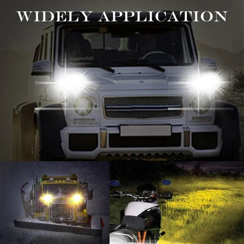 Feu de conduite de moto, feu auxiliaire LED