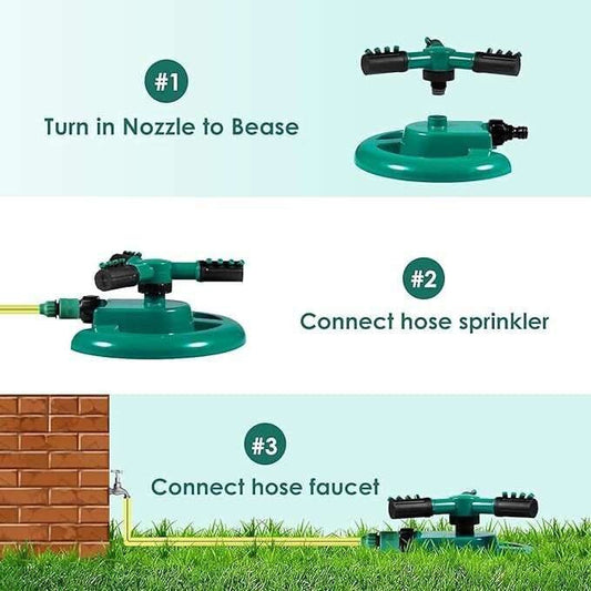 Arroseur d'eau rotatif à 360 degrés ( Congo ) 1