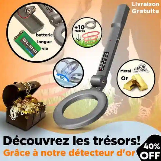 Détecteur de trésors et métaux précieux (GNF)