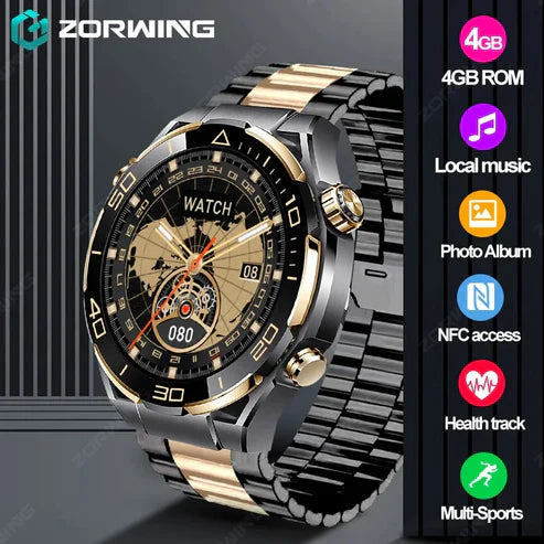 Montre intelligente ronde professionnelle pour hommes (GNF)
