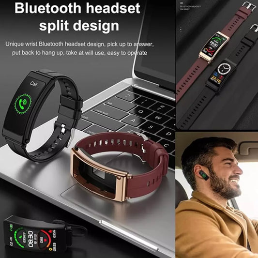 Montre intelligente avec écouteur Bluetooth 2 en 1 (GNF)